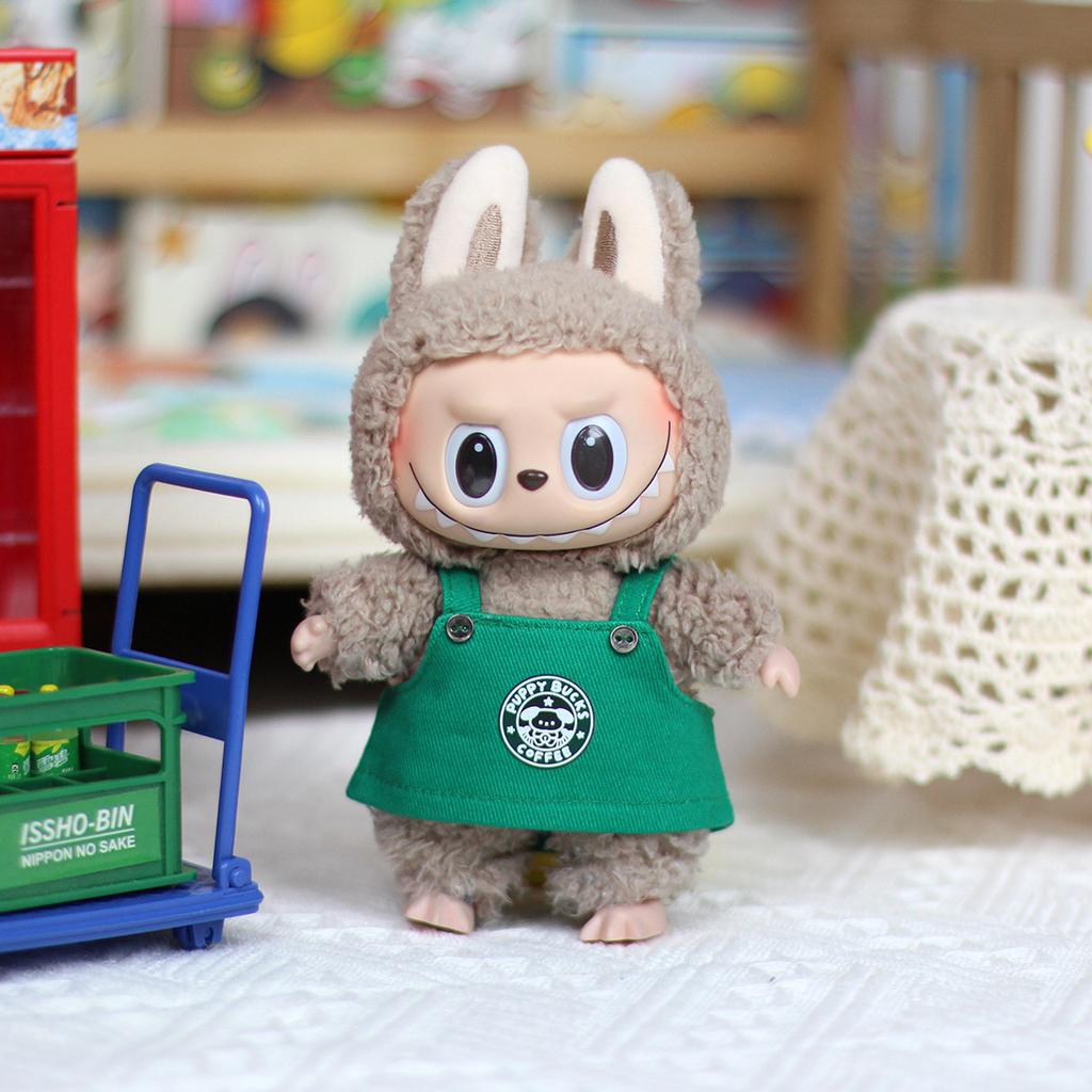 Labubu Doll Clothes Universal New Fashion Overalls Skirt Doll Clothes