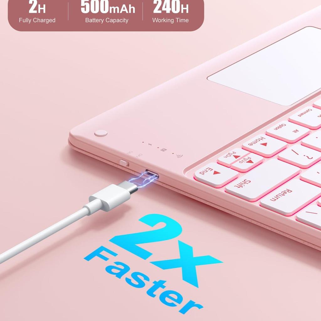 iPad Pro 12.9 Bluetooth Keyboard and Protective Case for Air13/Pro13
