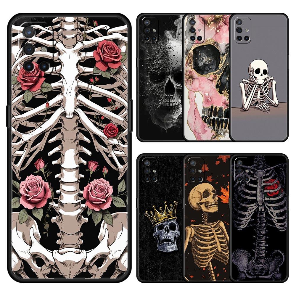 Phone Case For OnePlus 15 13 12 11 10 9 8 7T Pro 13T 13R 12R 10R 9RT 8T Nord 2T CE 2 3 5G Lite Soft Cover Hard Pink Purple Skull