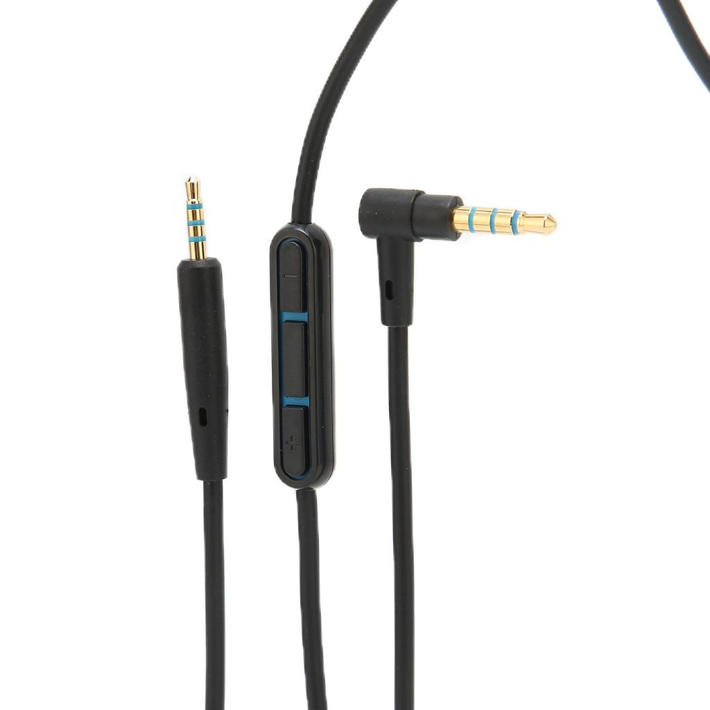 Replacement Cable Headphone Cable with in Line Mic Volume Control for QC25 QC35 Headphones