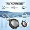 Carabiner Keychain Holder for For Apple Airtag Bluetooth Tracker Protective for Keys Bag Dog Collar Luggage Anti-Lost Clip Case