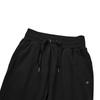 Skechers Solid Color Mid-Rise Comfortable Warm Knit Sports Pants Women Bottoms Carbon-Black P124W007-0018