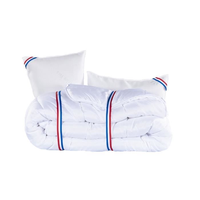 Matelas - Purlux - 140 x 200 cm - Mousse - 26 cm - 2 oreillers + couette