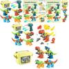 Boys' Dinosaur Building Blocks Set With Electric Drill Abs Material Enhances Emotional Visual And Intellectual Development