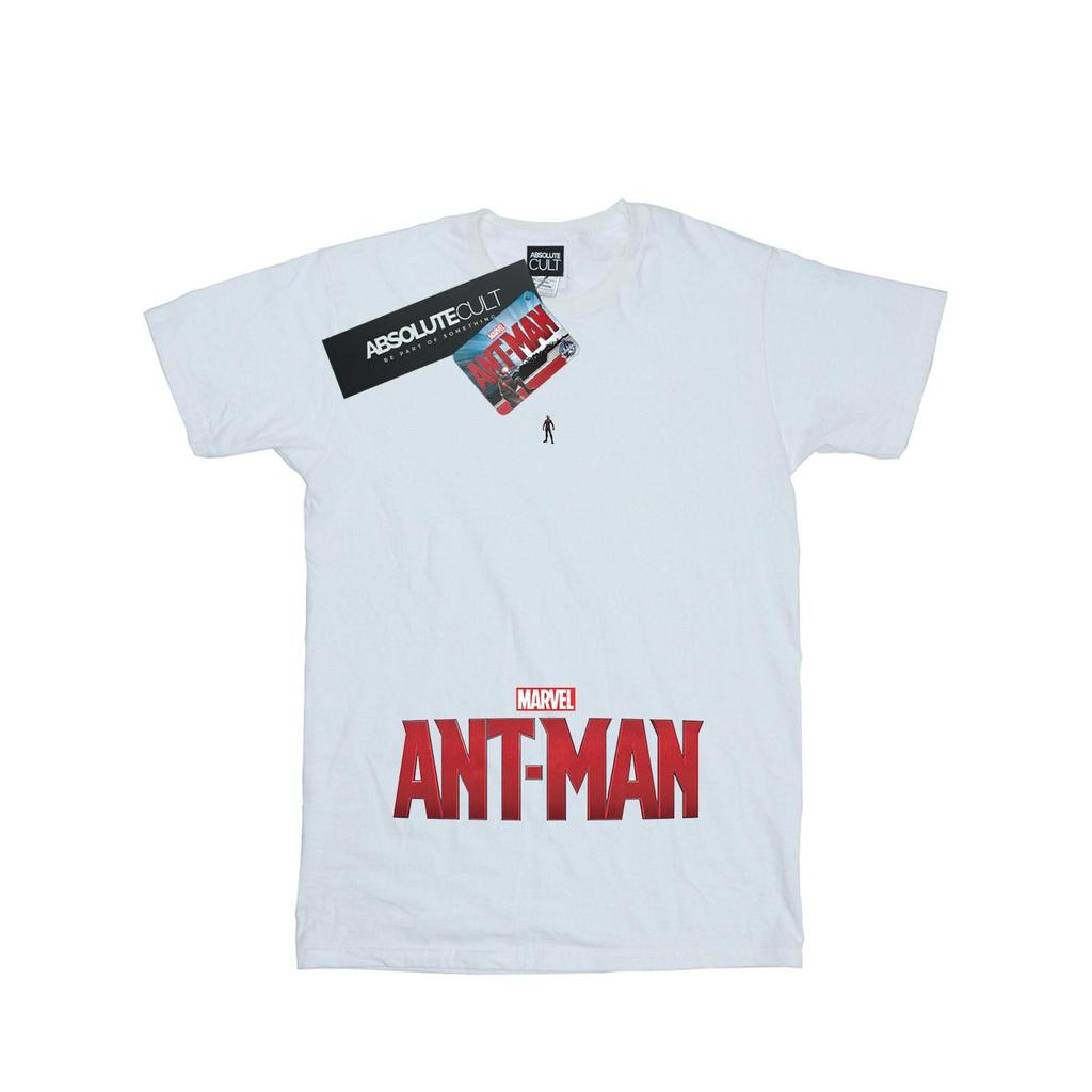 Marvel Womens/Ladies Ant-Man Ant Sized Logo Cotton Boyfriend T-Shirt