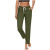 Yoga Pants Women High Waist Straight Leg Joggers Lightweight Hiking Casual Athletic Workout Trousers with Pockets