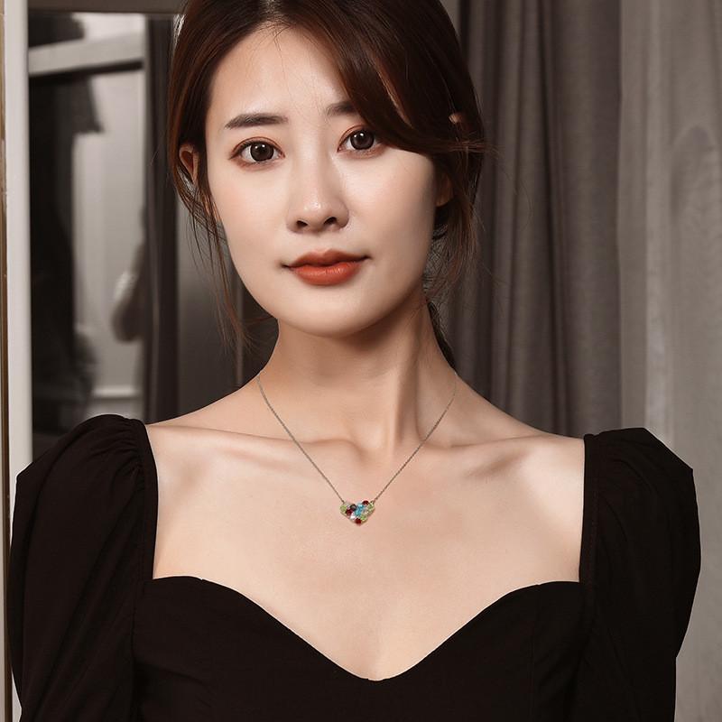 Delightful 2022 Heart Shaped Necklace Lovely Beaded Design Perfect For Casual And Formal Occasions