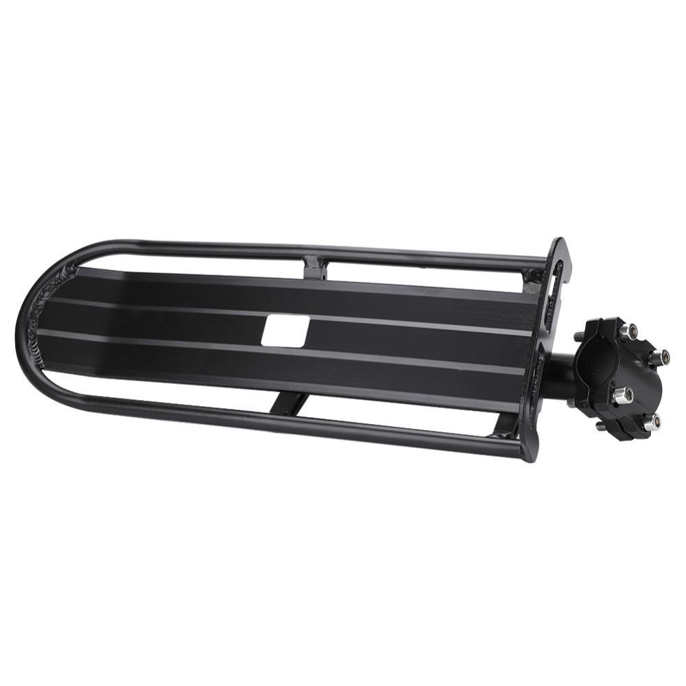 Aluminum Alloy Rear Seat Luggage Shelf Heavy Duty Rear Seat Luggage Rack Bike Touring