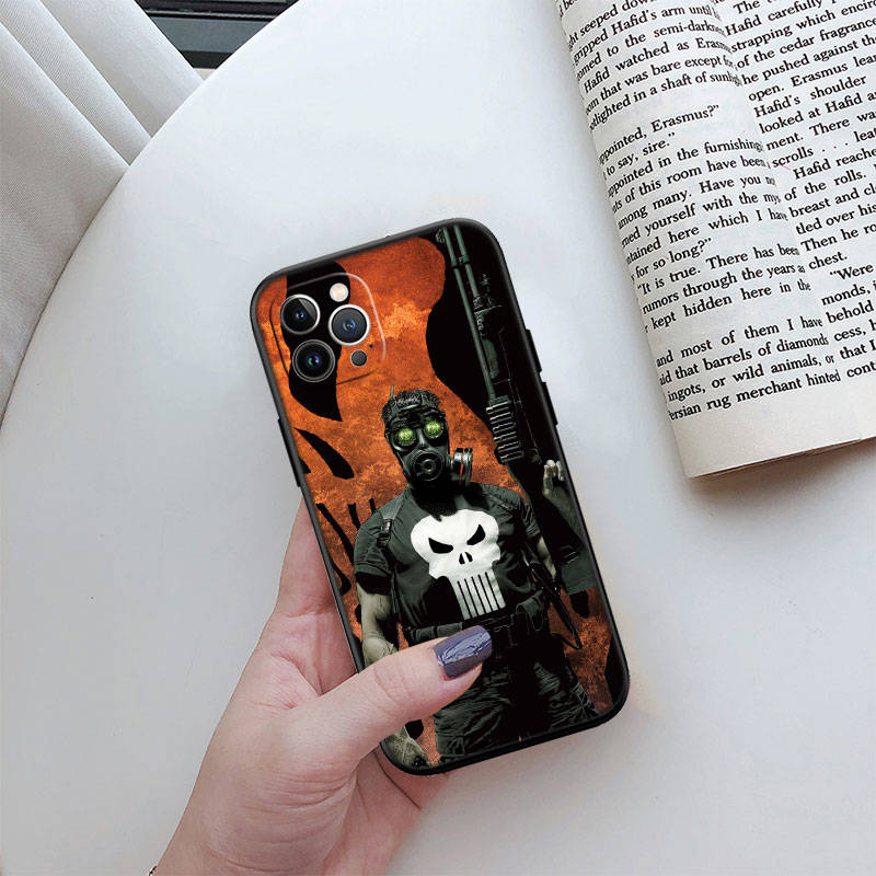 

JO54 The Punisher Phone Case for Samsung Note 20 10 S25 Plus Ultra Lite A51 A52 A53 A71 A72 A73 A82 M20 M30 M21 M31 M51 A11 A70 A56 A26 A36 Samsung S25 Ultra 5G оленевий