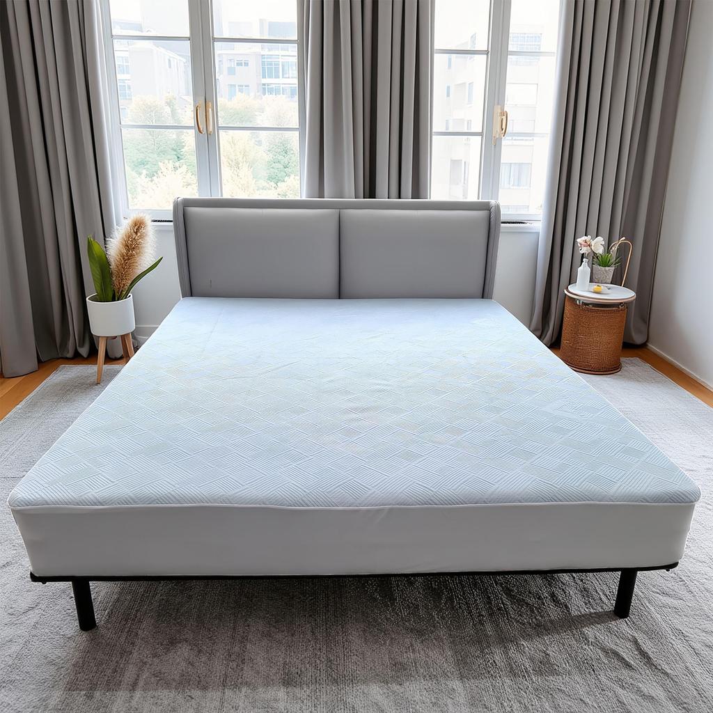 Waterproof Quilted Incontinence Mattress Cover with Anti-Mite Protection