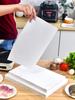 Rectangular Non-Stick Disposable Baking Paper for Oven, Cake, and Barbecue Oil Absorption.