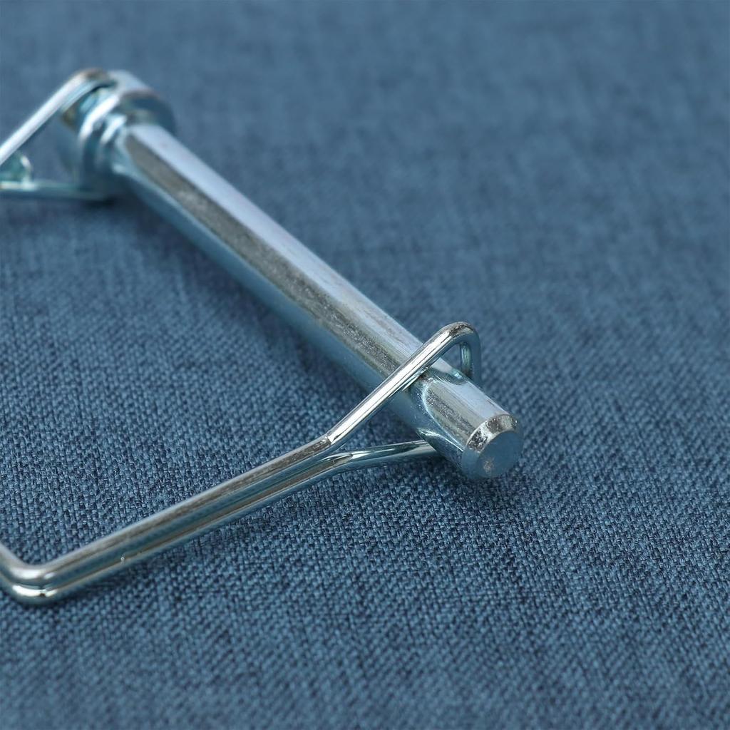 4PCS Trailer Hitch Pin, Tivnhuils Square Safety Coupler Pin, Zinc Plated Carbon Steel Trailer Pin, 5/16" X 2.75", Medium