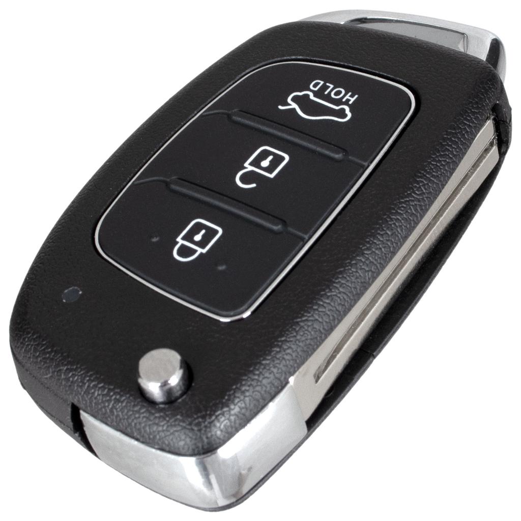 Hyundai Accent I10 I20 I30 I40 Ix20 Ix35 Tucson Key Fob Case 3 Buttons