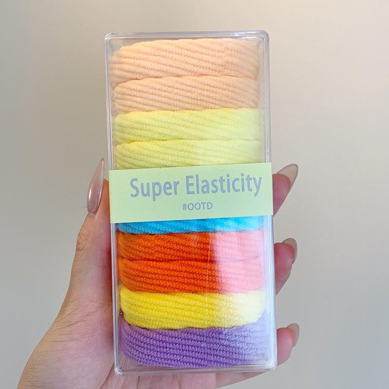 2024 Elastici Senza Cuciture ad Alta Elasticità per Capelli per Donne e Bambini – Lussuosi Accessori per Capelli.
