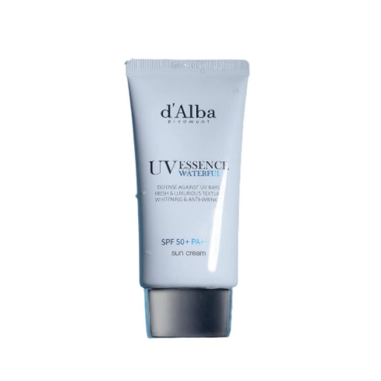 [d Alba]Vegan Waterfull Essence Sunscreen SPF50+ PA++++ Hydrating UV Protection Sun Cream 50ml