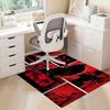 1pc Office Carpet Chair Mats The Batman Movie Poster Perfect for Office Chairs, Living Rooms, Or Bedrooms,Polyester Carpet.HDT214