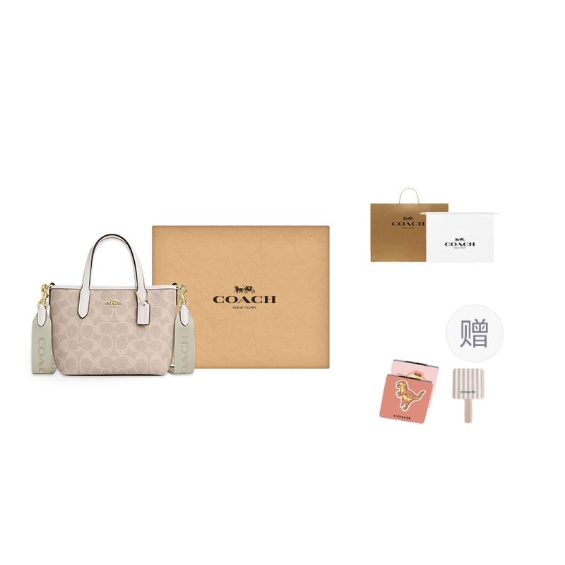 COACH City Artificial Leather Tote Bag, Shopping Bag, Crossbody Bag, One Shoulder Handbag Mini Women's CW032-IMXDM