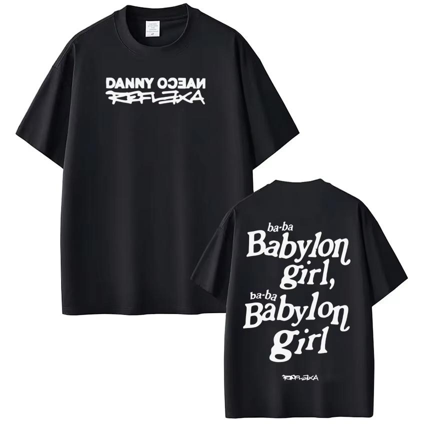 Rapper Danny Ocean 2026 Fashion Graphics Tshirt Unisex Women Casual Tshirt pure Cotton Aesthetics Vintage Shortsleeved Tshirts