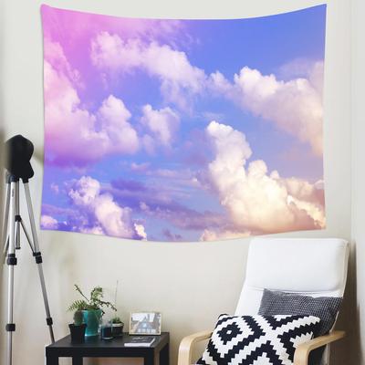 INS Hanging Cloth Room Bedroom Background Cloth Colorful Sky Cloud Tapestry Home Decoration Cloth