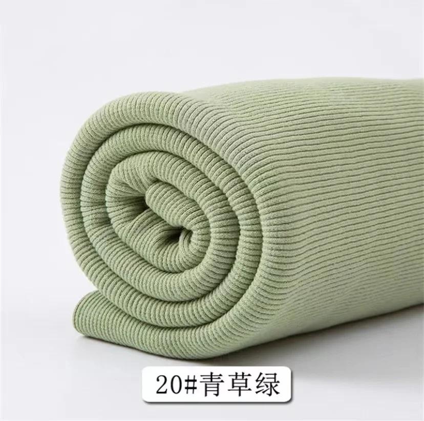 Cotton Stretch Ribbed Knit Fabric, Neckline, Cuffs, Hem, Cinched Elasticated Garment Fabric, Pregnant Woman Belly Support