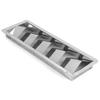 5 Slots Boat Louver Vent Rectangle Stainless Steel Durable Ventilation Grille Hardware Fitting