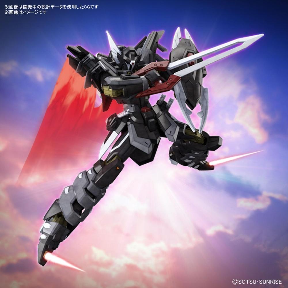 HG Mobile Suit Gundam SEED FREEDOM Black Knight Squad Shiva modèle en plastique à code couleur à l'échelle 1144