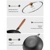 Chui Da Huang 28cm Titanium Iron Wok