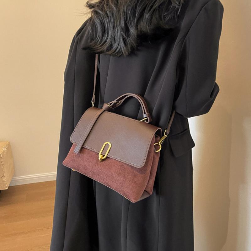 Monochromatic Crossbody Bag for Women Commuter Bags Shoulder Bags Luxury Bags