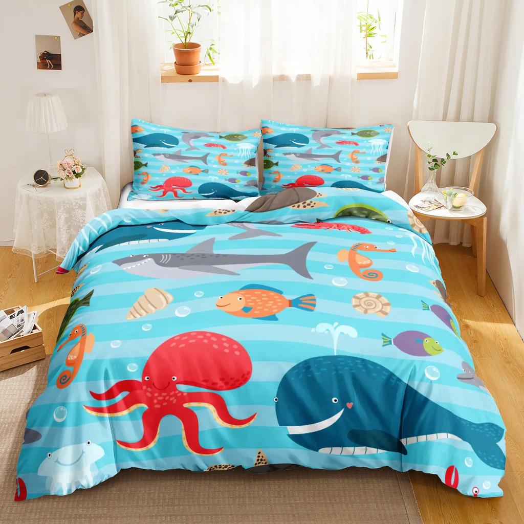 Cartoon Duvet Cover Set Cartton Car For Kids Teens Twin Bedding Set Bedclothes Car Theme Queen King Size Polyester Qulit Cover
