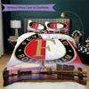 Feyenoord Pattern Bedding Uilt Set Uilt Cover Pillowcase Home Decoration Birthday Gift (1 * Duvet Cover + 2 * Pillowcase  Without Core)54