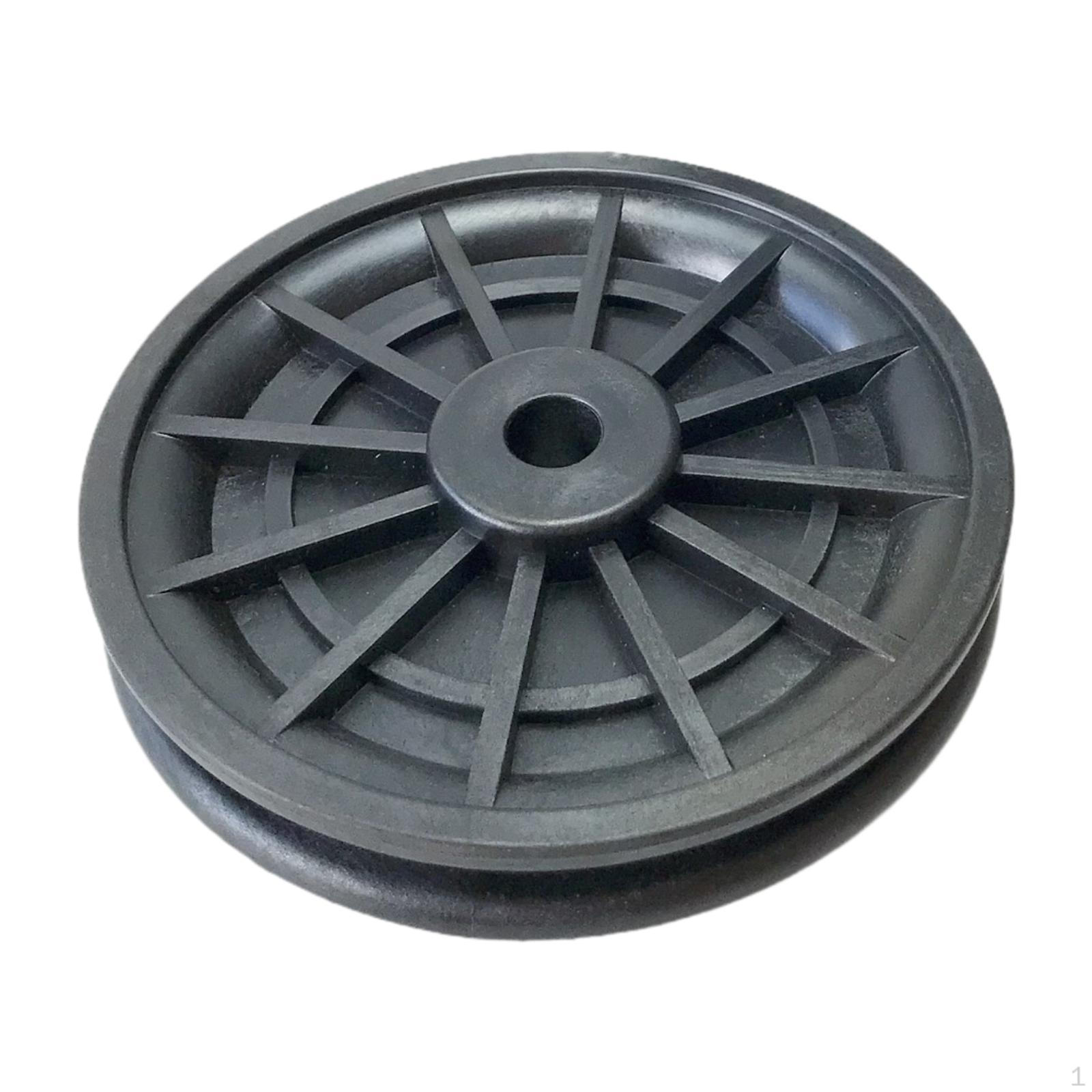 

Bearing Pulley Fitness Equipment Heavy Duty Universal Replace Silent Part Rotation Traction Wheel чорний