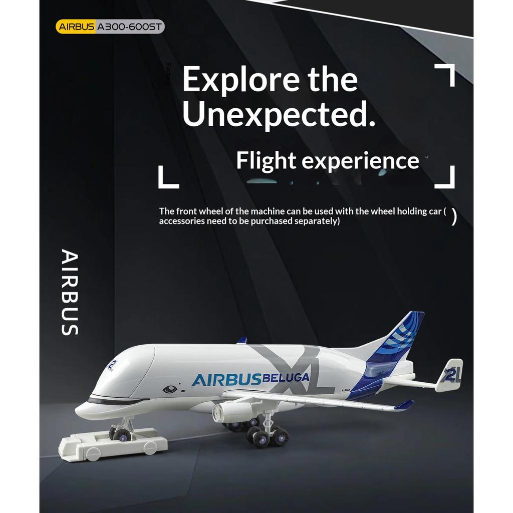 1/72 Beluga Aircraft Model Super Heavy Transport Aircraft Simulation Airbus A330-600ST Birthday Gift Collection Ornaments