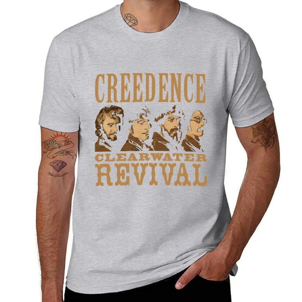 Creedence Clearwater Cosmo's Factory - Bayou Country Creedence Clearwater T-Shirt plus size clothes luxury clothes men