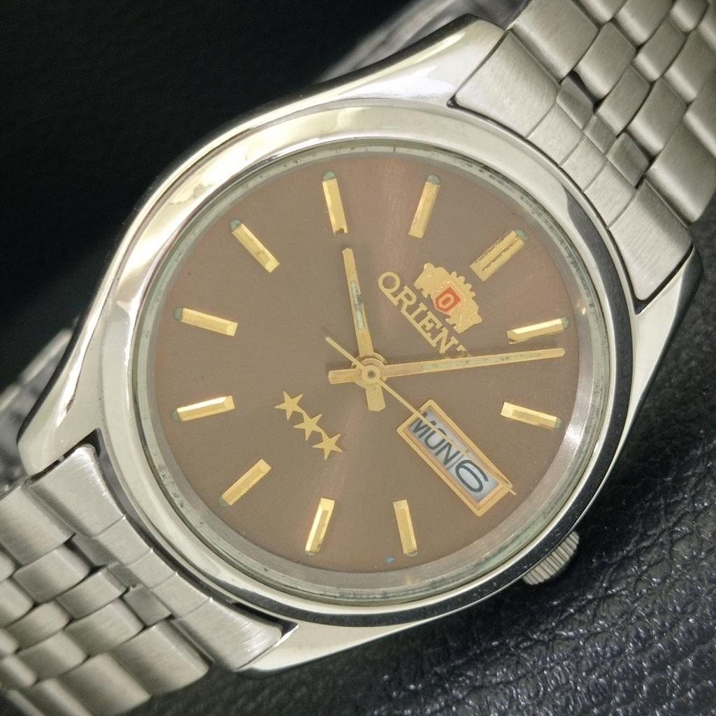 

ОРИГИНАЛЬНЫЕ ВИНТАЖНЫЕ МУЖСКИЕ ЧАСЫ ORIENT CRYSTAL AUTOMATIC JAPAN 59941 a703366-1 R213b-a703366