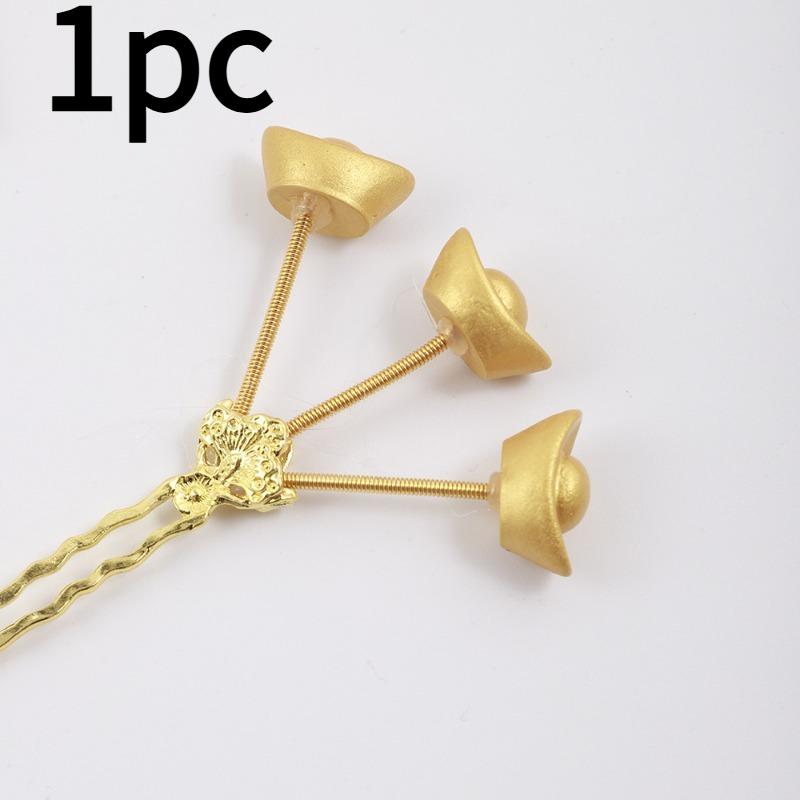 1pc God of Wealth, Mao Qiu Ancient Style,Hair Accessorie and Hairpin,Multiple Color Headwear Options,Ideal mother Gift Selection
