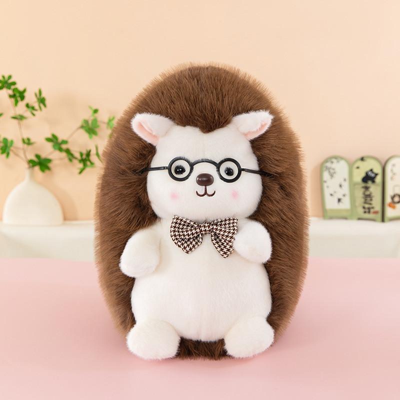 

Cute Hedgehog Plush Toy For Kids Cartoon Cotton Stuffed Animal Gift For Boys And Girls 25cm
