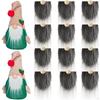 12 Pcs Gnome Beard Handmade Wooden Round Ball Unfinished Hardwood Balls for