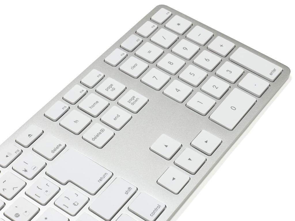 Matias Wired Aluminum Keyboard for Mac, JP Model, Japanese Layout, USB, Silver, FK318S-JP/3