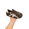 Scarpe con zeppa alta a testa larga stile retrò, nuove per l'autunno, scarpe sportive a fondo piatto che aumentano l'altezza, scarpe casual per l'allenamento morale