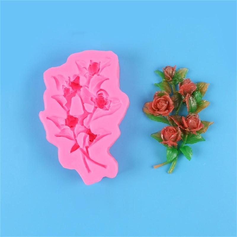 Versatile Silicone Molds Flower Shaped Baking Accessories Dessert Moulds Baking Tool for Baking People DIY Enthusiasts
