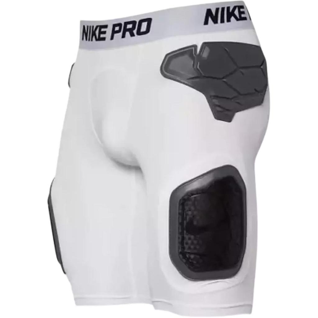 Nike Pro HyperStrong Men's Padded Football Shorts White Black AQ2732-100