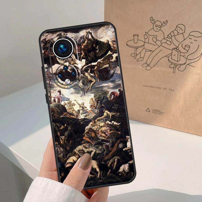 Renaissance Art Painting For Honor Magic 8 Pro 5 6 7 Lite Case For Honor Win RT 200 400 50 70 90 X8b X9a X9b X9c X9d