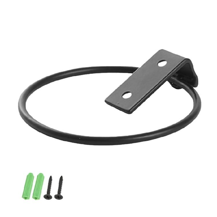 Indoor Outdoor Iron Plant Holder Wall Mount Flower Pots Rings for Balcony and Garden Decorative Hanging Planter Bracket