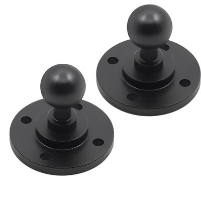 Biqing 2pcs 1 Inch Ball Mount Alloy Ball Mount Base,