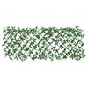 Climbing Grid with Artificial Ivy Expandable Green 186 x 30 cm