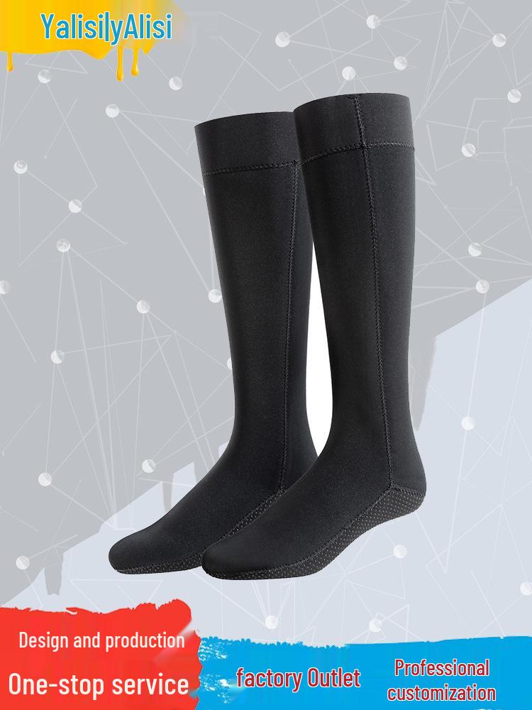 Calzini Impermeabili da Subacquea e Snorkeling da 3 mm - Antiscivolo, Caldi, Unisex per Nuoto e Attività sulla Spiaggia.
