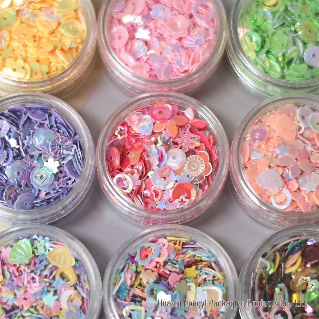 Macaron Irregular Shape Glitter for DIY Nail Art & Accessories