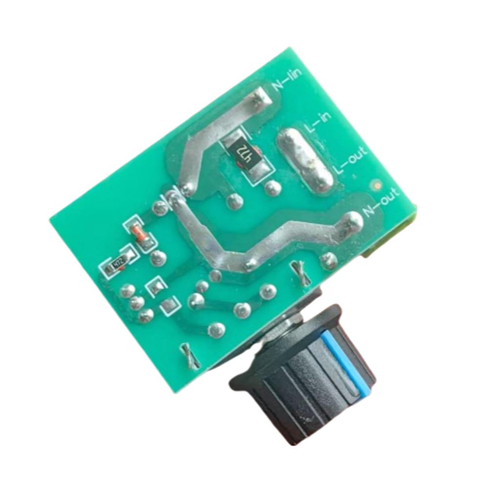 1pc AC 220V 2000W Electronic Voltage Regulator Module Adjustable Motor Speed Controller With Speed Regulator Knob