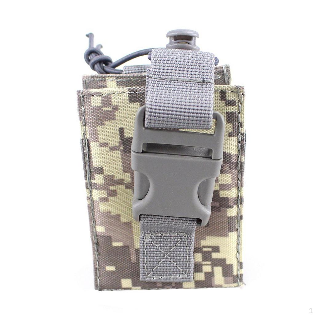 1PC Radio Pouch Holder Lightweight Portable Waist Bag Universal for Camping