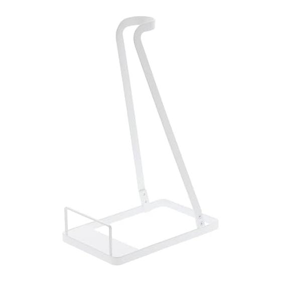 Yamazaki Jitsugyo Cleaner Stand Stick Cleaner Stand Vacuum Cleaner Stand Plate White 3275